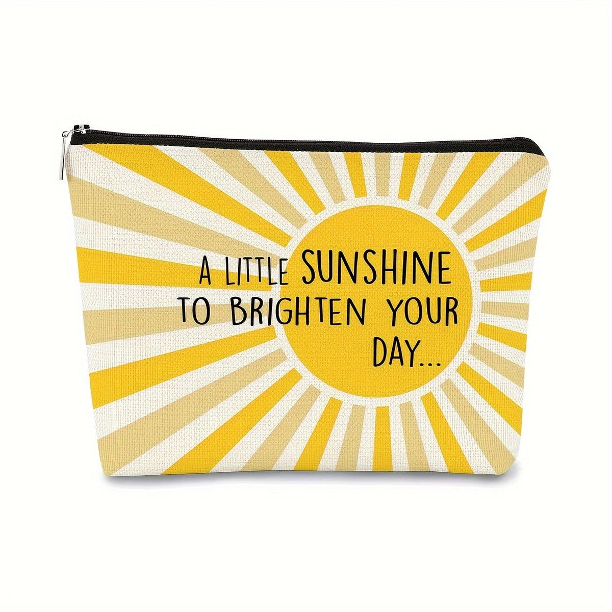 Sunshine Polyester Makeup Bag - Inspirational Gift