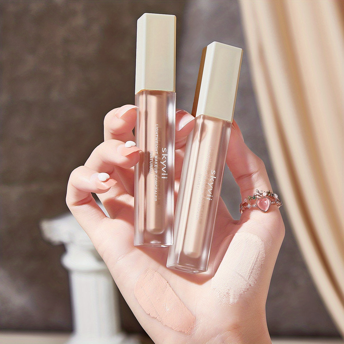 Waterproof Sweat-Proof Concealer Cover Acne Scars Circles Pores