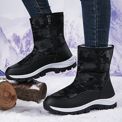 Women's Non-Slip Snow Boots Warm Camping Hiking Boots