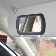 Car Visor Makeup Mirror Stick On Vanity Mirror Sun Shading