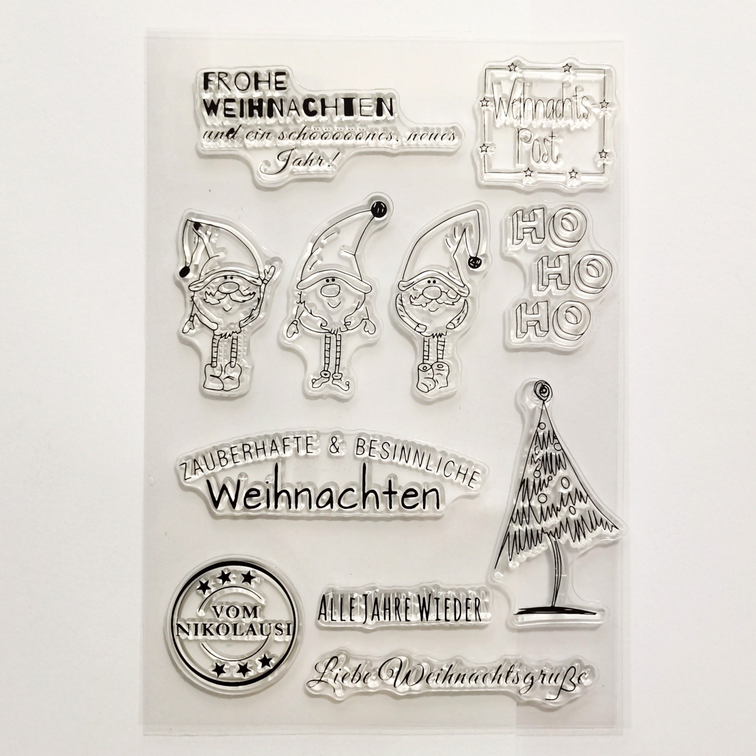 Christmas DIY Cartoon Painting Silicone Seal Tool
