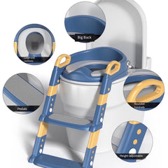 Foldable Toilet Step Stool for Kids Easy Toilet Training