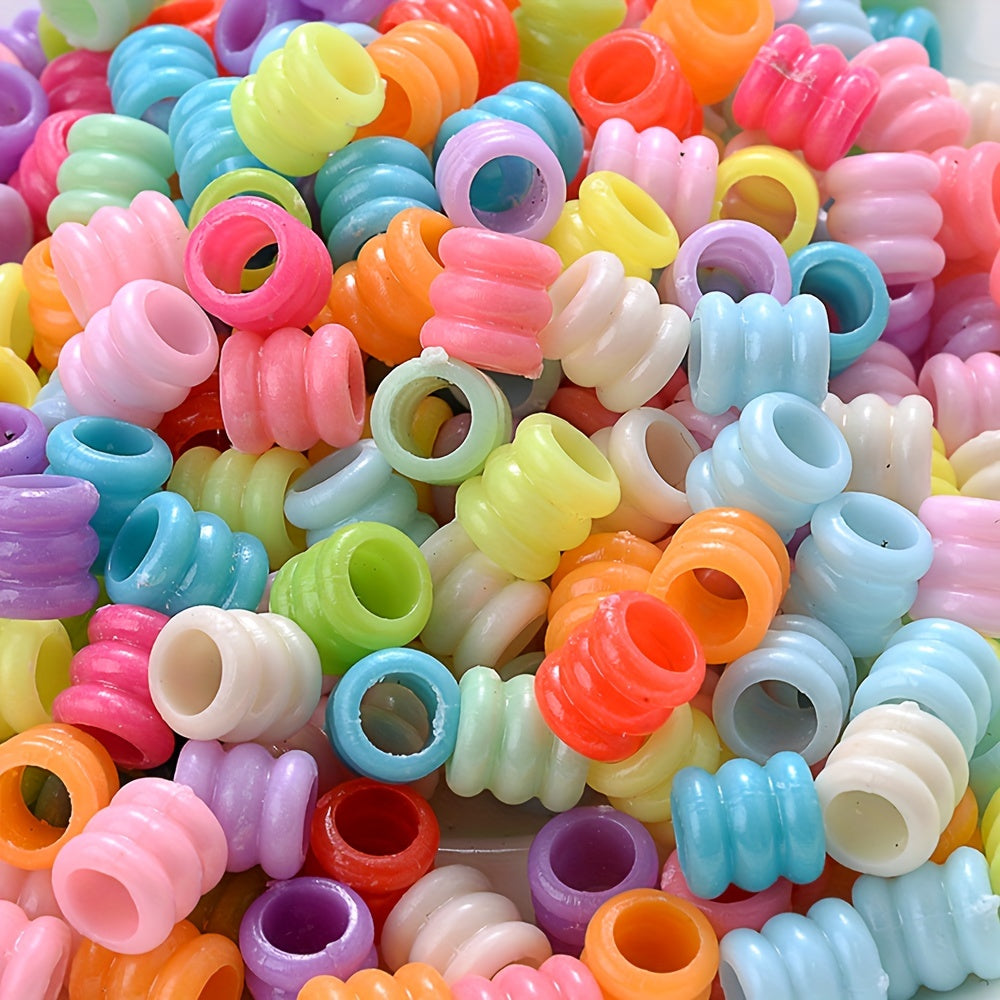 100pcs Colorful Acrylic Beads for DIY Jewelry Making