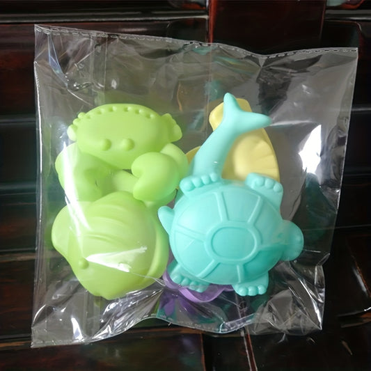 8-Piece Set Sea Animals Mold Sand Clay Tools
