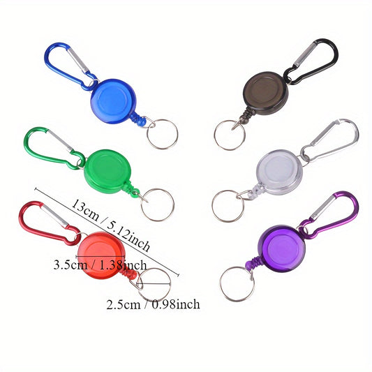 Telescopic Carabiner Stretch Plastic Buckle Fishing Gear