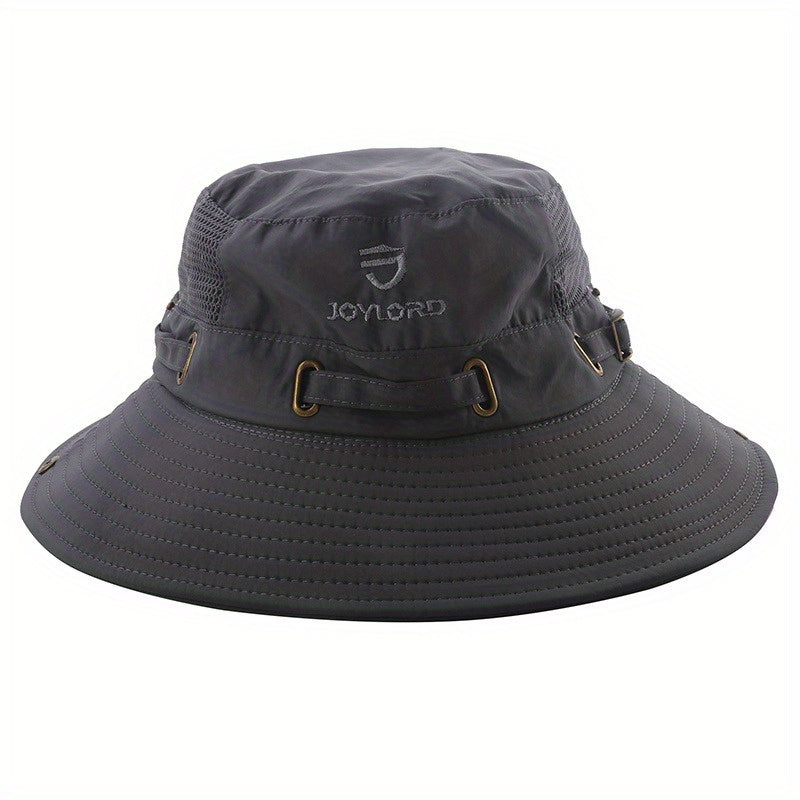 Breathable Mesh Fisherman Hat Sun Protection Drawstring Hat