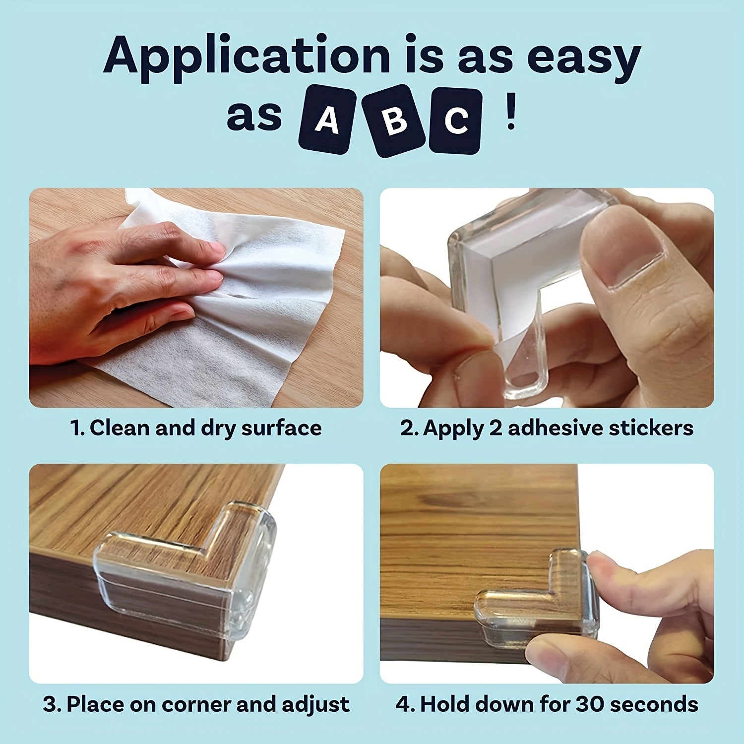 20pcs Baby Protection Corner Guards Safety Guards For Tables Cribs Fireplaces