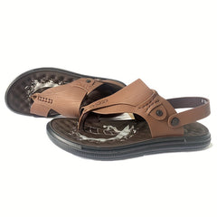 Men's Wear Resistant Non Slip Flip Flops Comfy Thong Sandals