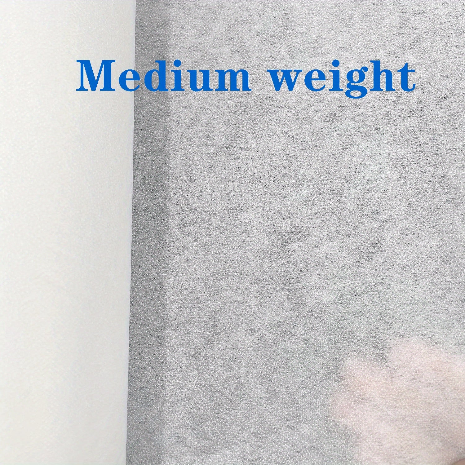 Iron On Fusible Interfacing Non Woven Lightweight Medium Apparel 99x199 Poly