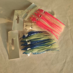 5pcs 3g Luminous Squid Fishing Lure Soft Bait Boat Fishing