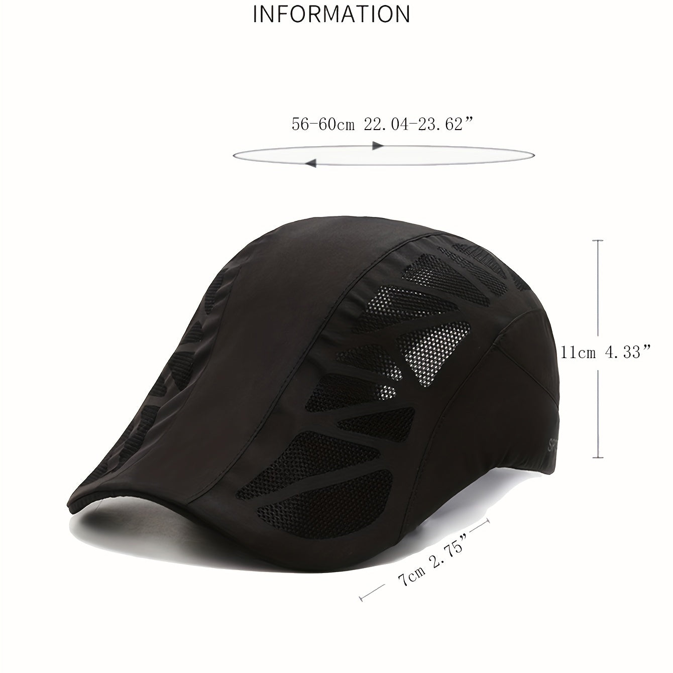 Quick Drying Mesh Hat for Men