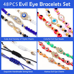 Boho Evil Eye Bracelet Anklet Gift For Women