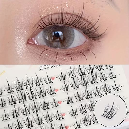 Single Cluster Lashes Sunflower Little Devil False Eyelashes Extension