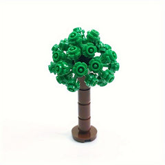 Embroidered Building Block Scenery Flower Ball Tree House Wedding Ornaments