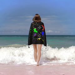 Quick Drying Beach Towel for Adults & Kids