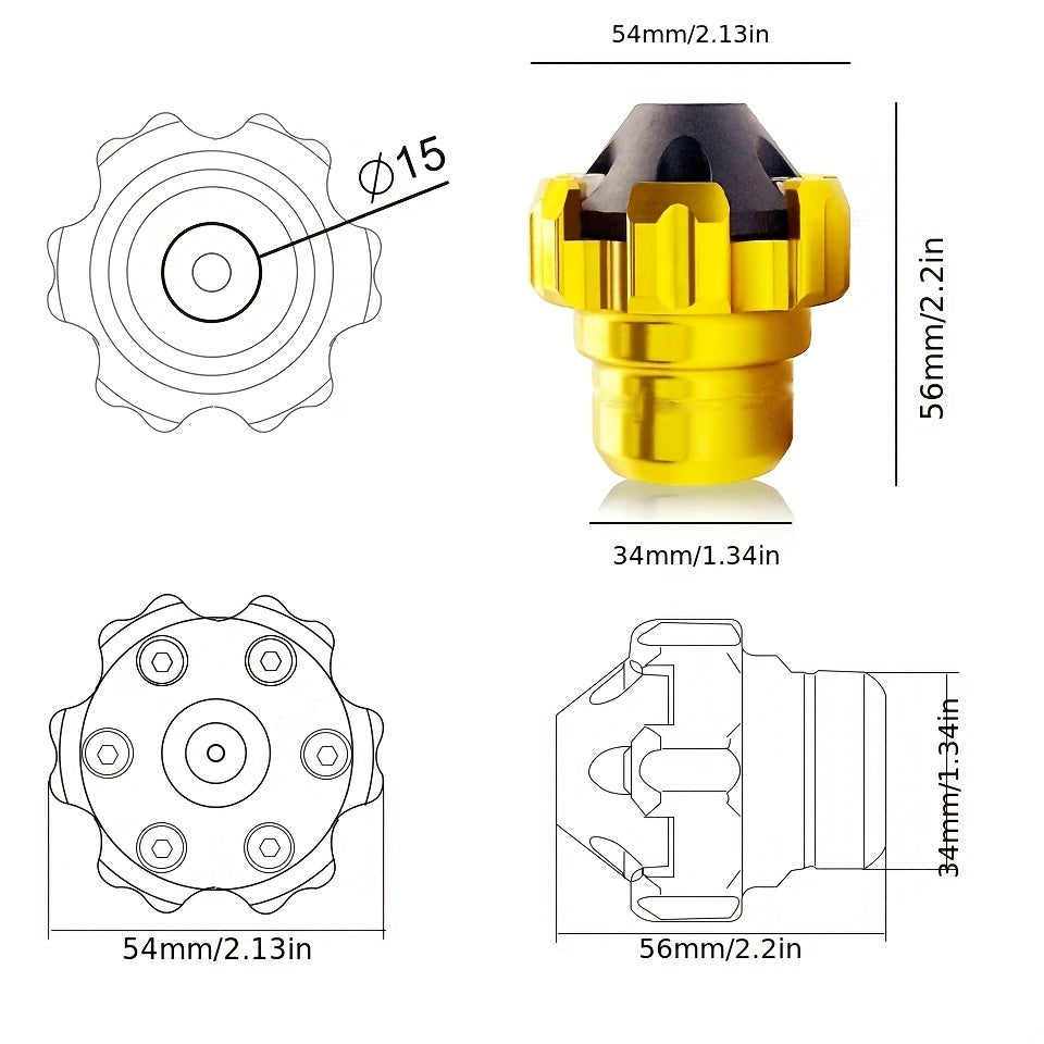 Motorcycle Wheels Sliders Protection Collision Cup Accessory
