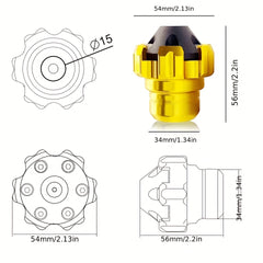 Motorcycle Wheels Sliders Protection Collision Cup Accessory