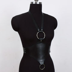 Studded Harness Belt Punk Adjustable Corset Belt For Women