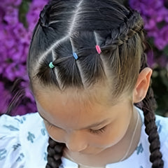 2000pcs Colorful Rubber Band Hair Accessories