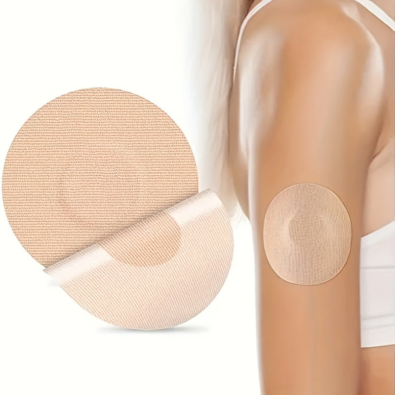 Invisible Blood Glucose Sensor Patches for Diabetes Management