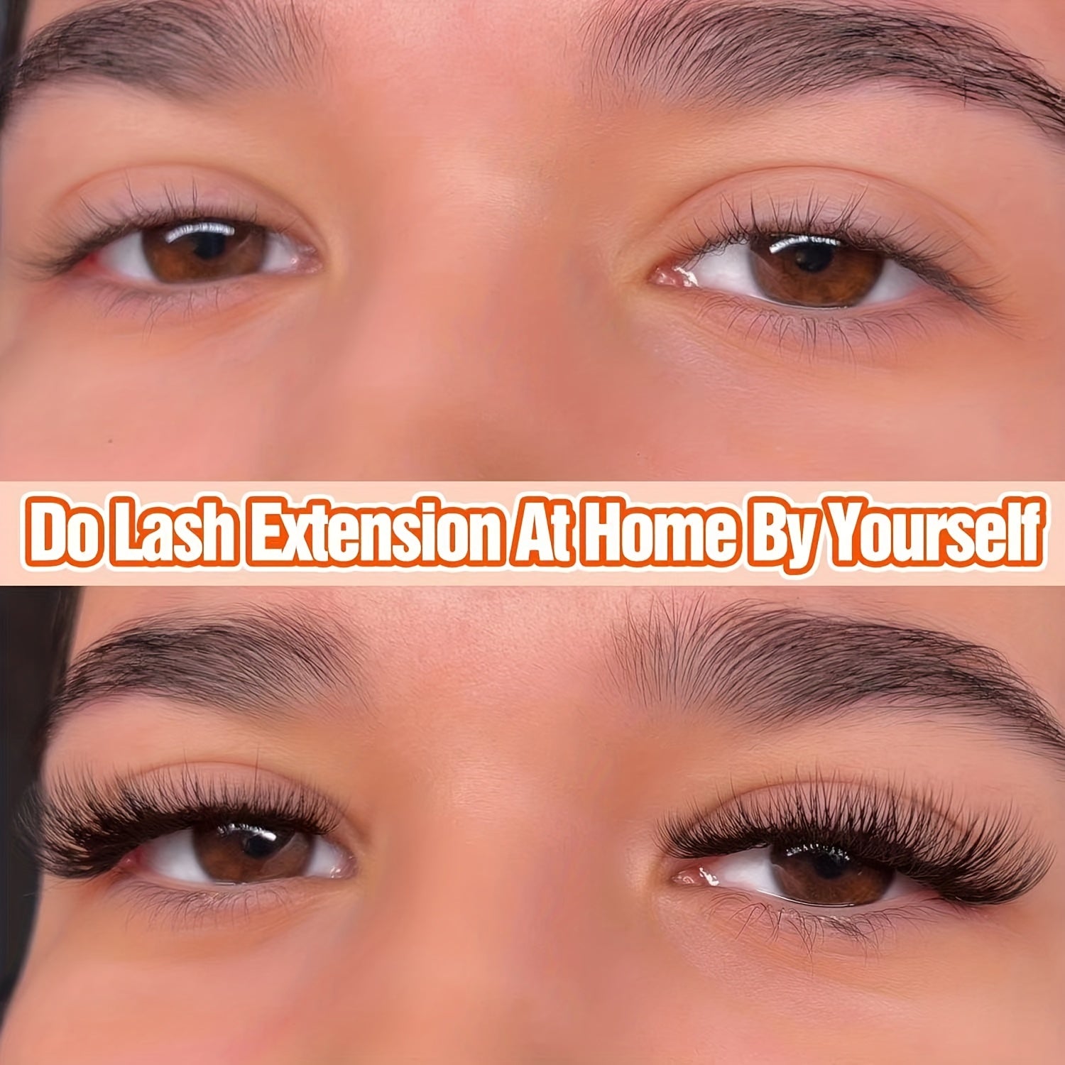 Cluster Lashes Wispy D Curling Eyelash Extensions 10-16mm DIY Lash Extensions