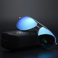 Cookshark Men's Polarized Driver Mirror Driving Sunglasses