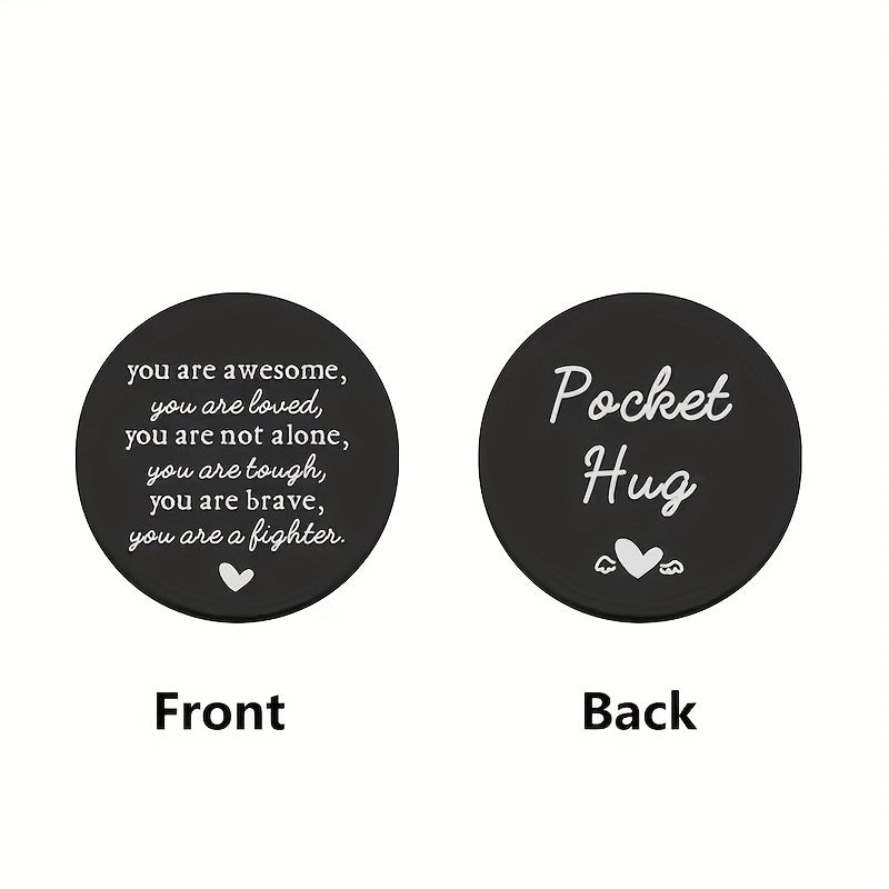 POCKET HUG Coin Inspirational Gift For Him Son Birthday Gift Motivational Gift