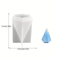 Irregular Cone Silicone Mold DIY Epoxy Resin Candle Aromatherapy Making