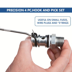 10pcs Pick & Hook Set O Ring & Seal Remover Soft Grip Assorted Shapes