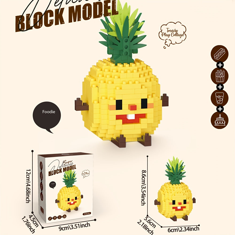 Building Block Toys Happy Food Play Series