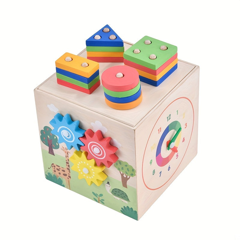 Kids Toolbox Shape Sorting Educational Toy Holiday Gift