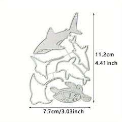 1pc Shell Conch Metal Cutting Dies DIY Scrapbooking Craft Embossing Tools