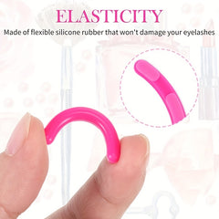15pcs Eyelash Curler Refills Silicone Rubber Replacement Pads