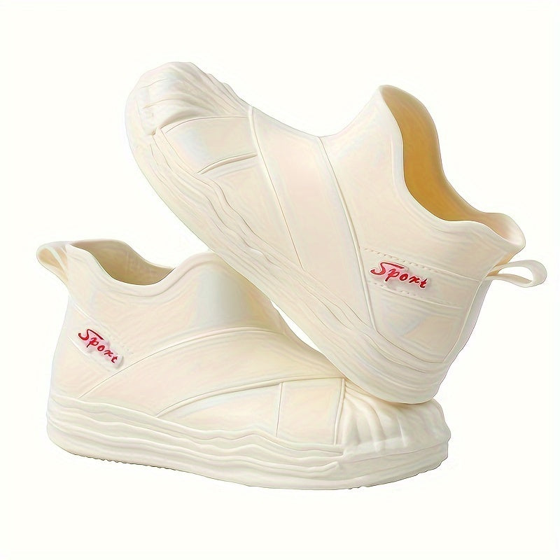 Women's Waterproof Rain Boots Soft Sole Lightweight Rubber Short Boots