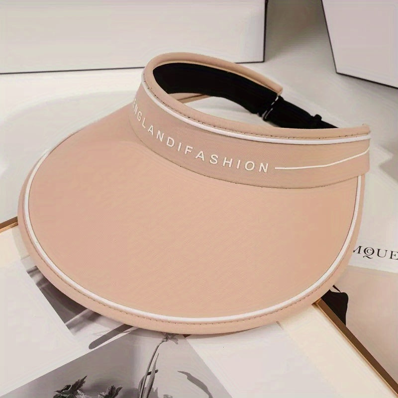 Breathable Ponytail Visor Hat UV Protection Sun Hat