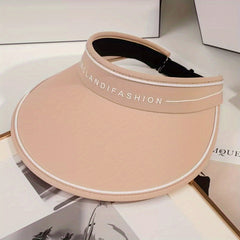 Breathable Ponytail Visor Hat UV Protection Sun Hat