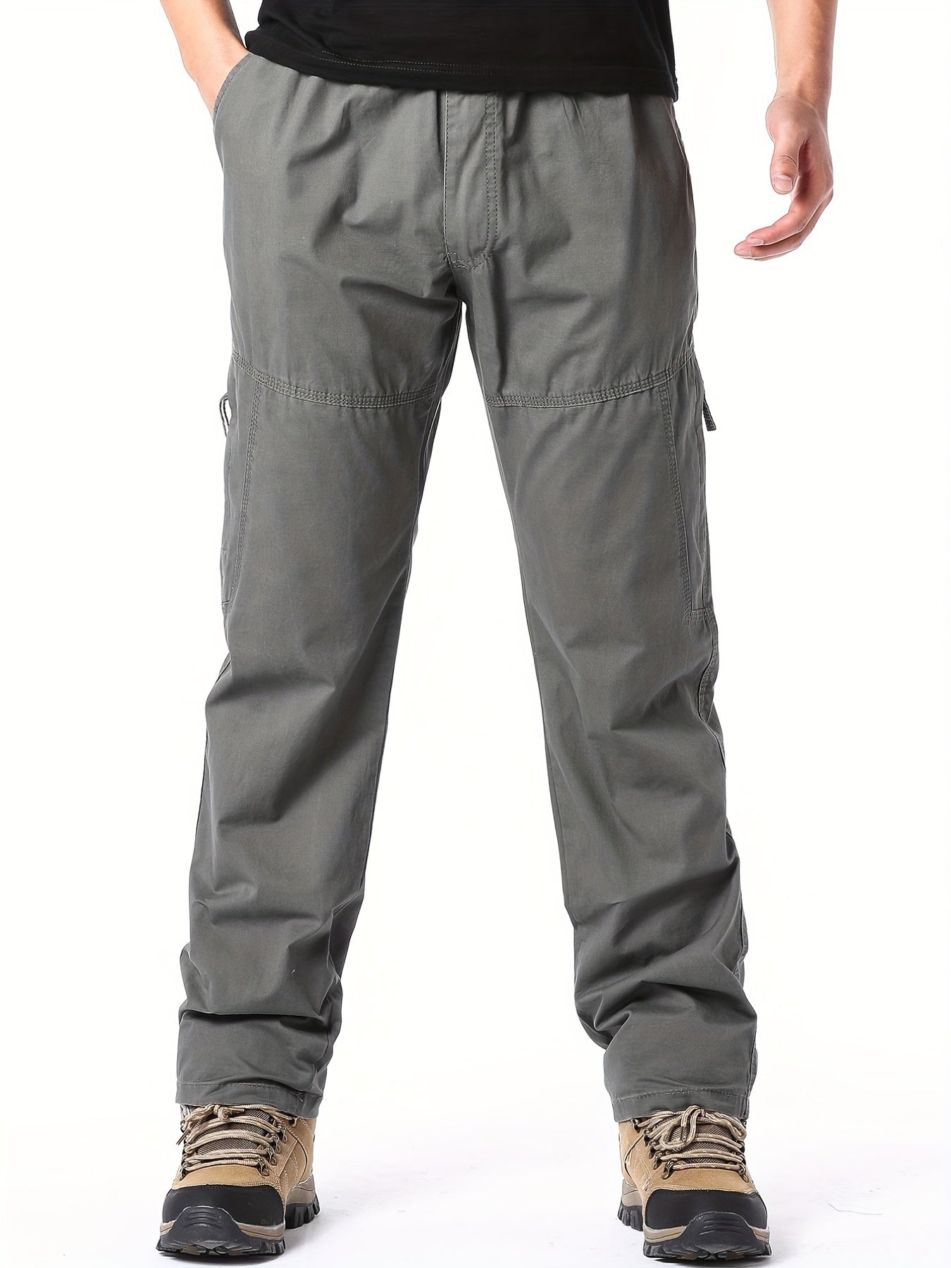 Men's Cargo Pants Loose Straight Casual Outdoor Sports