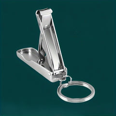 Portable Folding Nail Clipper Keychain Ultra thin Nail Clipper Trimmer