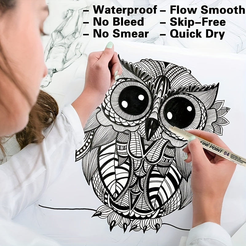 0.35mm Art Drawing Pen Waterproof Needle Tube Pen