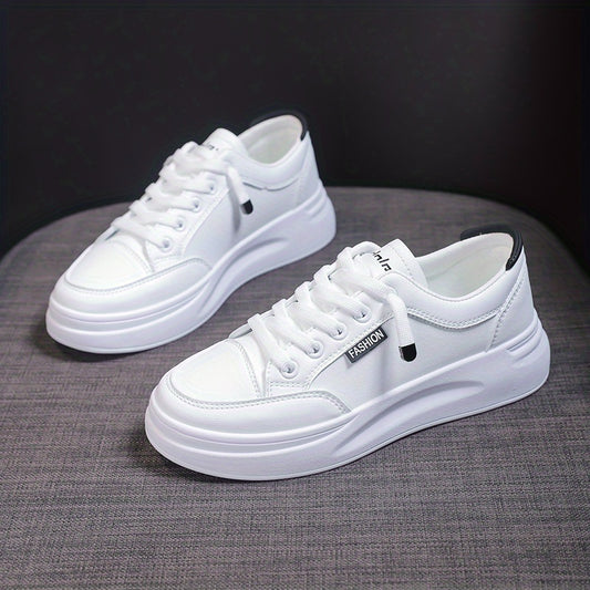 Women's Platform Sports Shoes Lace Up Skate Shoes