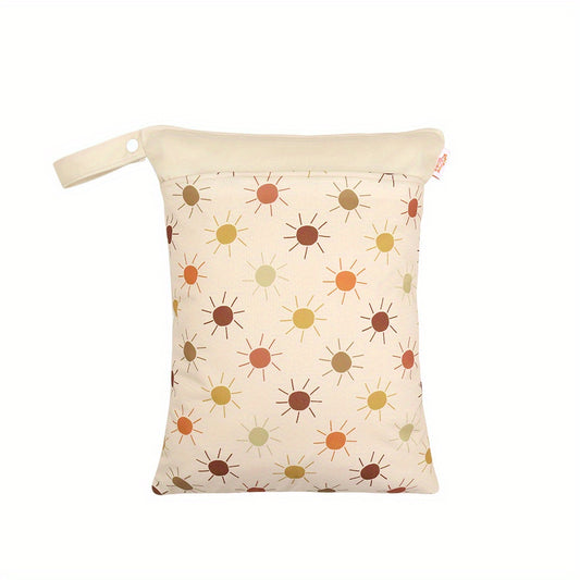 Mommy Bag Double layer Zipper Stroller Hanging Bag Baby Diaper