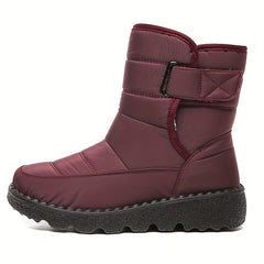 Women's Waterproof Ankle Boots Plush Inner Thermal Snow Boots