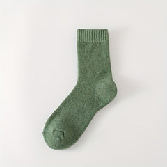 Boys Casual Thickened Crew Socks for Autumn Winter, 8 Pairs