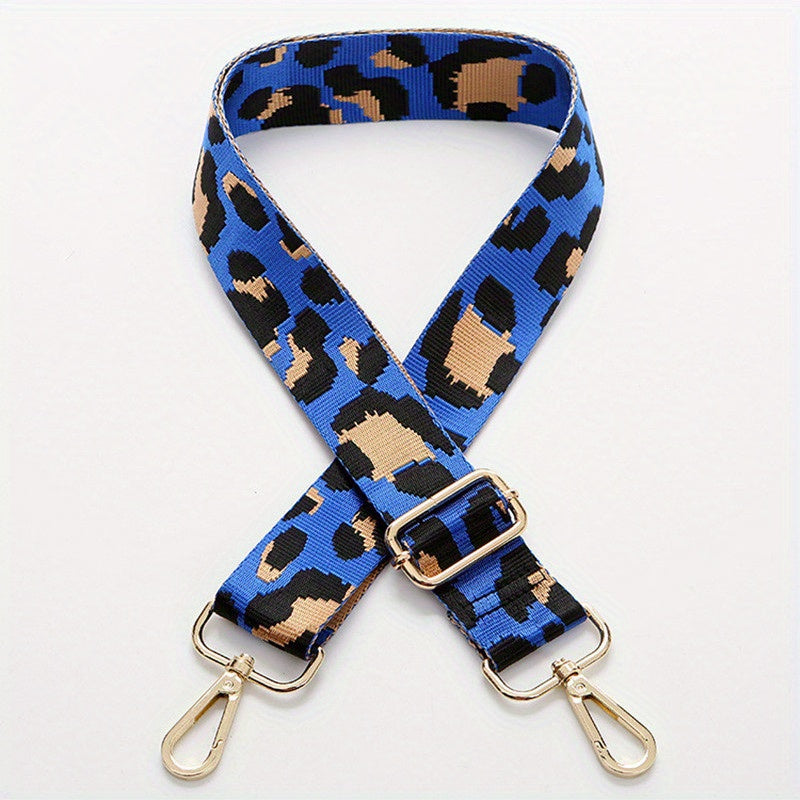 Leopard Print Bag Accessories Long Strap Women's Adjustable Crossbody Strap