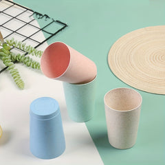 Eco-Friendly Wheat Spice Cup for Drinking & Brushing