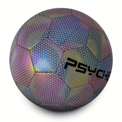Reflective Size 5 Football for Outdoor Practice and Gift