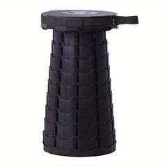Plastic Folding Telescopic Stool Portable Lightweight Stool