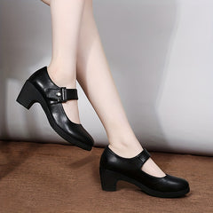 Women's Non-slip Dance Shoes Low Heel Footwear
