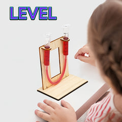 Small Inventions DIY Level Gauge Wooden Puzzle Toys