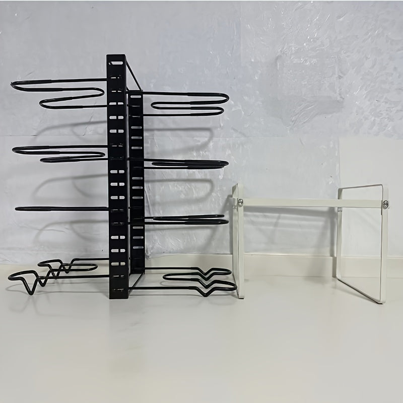 2pcs Kitchen 8 layer Storage Rack Seasoning Bottle Anti skid Single Layer